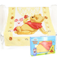 DisneyBaby 迪士尼宝宝 DA895KX01Y0114 婴儿盖毯礼盒装 黄色 140*110cm