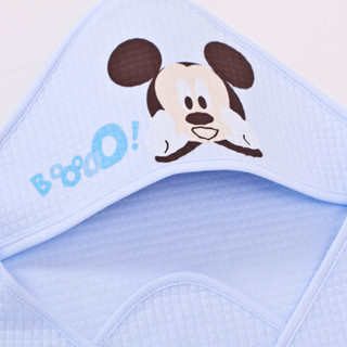 DisneyBaby 迪士尼宝宝 3411980B00 婴儿抱被 蓝色 90*90cm