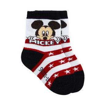 Disney 迪士尼 6359 宝宝袜子 6双装  11-13cm （12-24个月）