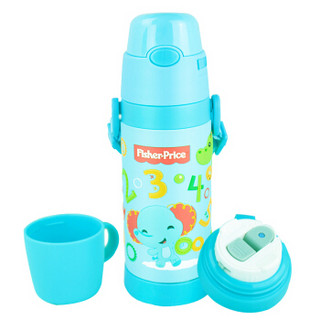 Fisher-Price 费雪 轻量抽真空保温壶套装（4用）蓝色 450ml