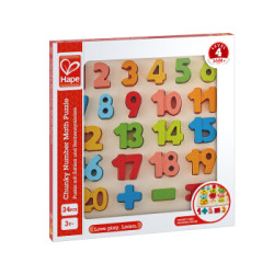 Hape E1550 数字启蒙立体拼图