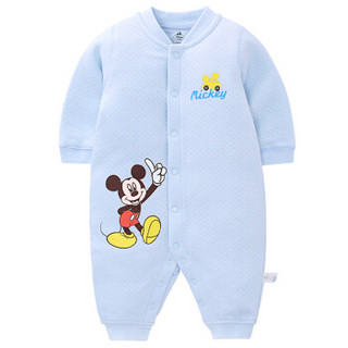 DisneyBaby 迪士尼宝宝 DA642GA18N0159 宝宝连体衣 浅蓝色 59cm