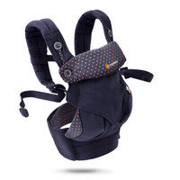 ergobaby 360系列 透气款婴儿背带 灰蓝圆点