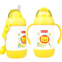 Fisher-Price 费雪 宝宝双柄学饮水壶套装 (300ML、黄色)