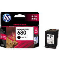 HP 惠普 680 墨盒 黑色单只 可打印480页