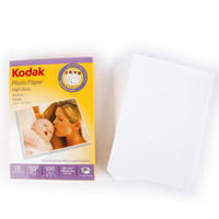 Kodak 柯达 美国柯达Kodak 5R/7寸 230g高光面照片纸/喷墨打印相片纸/相纸 100张装 5740-320