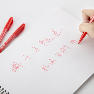 GuangBo 广博 JH9824R 记号笔 (红色、12支装)