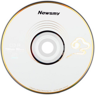 Newsmy 纽曼 CD-R光盘/刻录盘 丹青系列 52速700M 桶装50片空白光盘