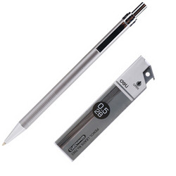 deli 得力 S713 自动铅笔+铅芯 0.5mm *3件
