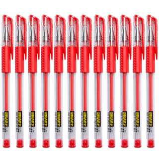 TG 探戈 TG-009 中性笔 (12支装、红色)