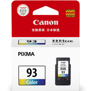 Canon 佳能 CL-93 彩色墨盒（适用E618、E608、E518）