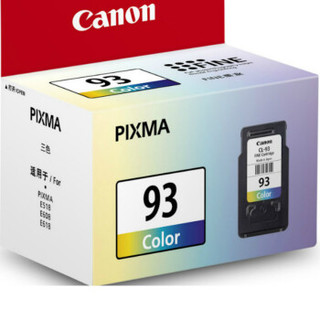 Canon 佳能 CL-93 彩色墨盒（适用E618、E608、E518）
