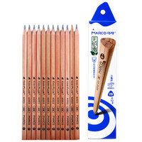 凑单品：MARCO 马可 原木雪松系列 学生书写铅笔  12支