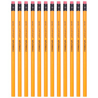 STAEDTLER 施德楼 134 六角杆带橡皮头铅笔 12支 多款可选