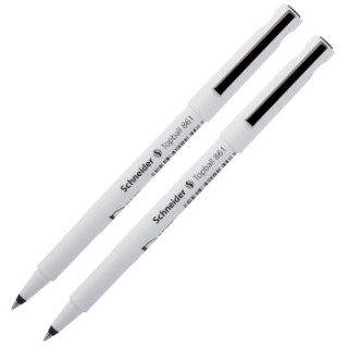 商品schneider 施耐德钢笔 xtra861 中性笔 (黑色,0.5mm,2支装)