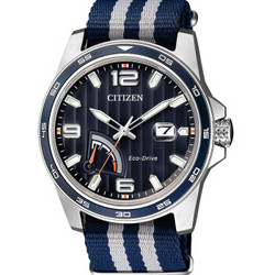 CITIZEN 西铁城 AW7038-04L 光动能复古男表