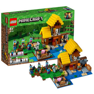 LEGO 乐高 我的世界系列 21144 农场小屋