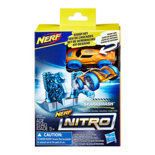 Hasbro 孩之宝 NERF热火  E1270 火箭飞车绝技补充装（橙色）