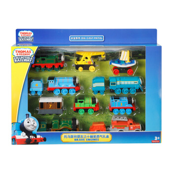 托马斯和朋友Thomas & Friends 托马斯&朋友 新合金系列 FGW48 十辆装勇气礼盒