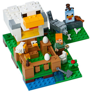 LEGO 乐高 我的世界系列 21140 鸡舍