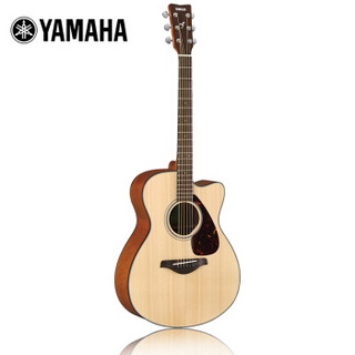 YAMAHA 雅马哈 FG系列 FG800MC 民谣吉他 40英寸 原木色
