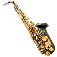  MIDWAY 美德威 MAS-706 降E调中音萨克斯乐器（黑镍金）