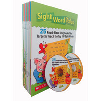  《Sight Word Tales 25 Books + CD Book Set (Asia)学乐高频词25本书加CD套装》(亚洲特制版) 英文原版