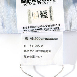 MERCURY 水星家纺 全棉印染空调被 罗浮小调150*200cm