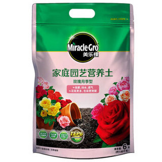 Mracle.Gro 美乐棵 玫瑰月季型营养土 6L