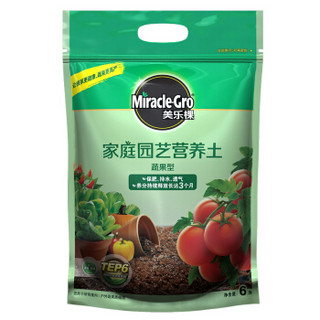 Mracle.Gro 美乐棵 蔬果型营养土 6L