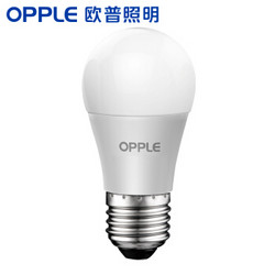 OPPLE 欧普照明 LED球泡 E27大口 白光 8W *4件