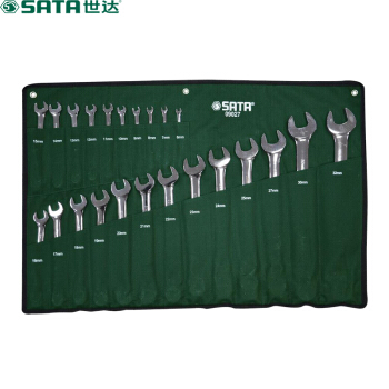 SATA 世达 09027 23件全抛光两用扳手组套