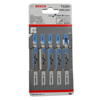 Bosch 博世 T118A 曲线锯条 5支装(2608638742)