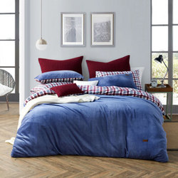 LOVO HOME 罗莱生活 棉绒毛床品四件套 良品格调 1.8米床 