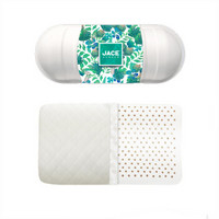 JACE 久适生活 泰国原装进口天然乳胶枕头 波浪型枕芯 礼盒装