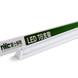 nvc-lighting 雷士照明 LED T8支架 0.6M 正白光 8W