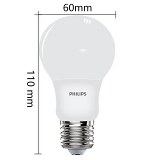 PHILIPS 飞利浦 LED球泡 E27大口 暖白色 6.5W