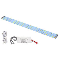 佛山照明（FSL）LED长形H管贴片调色光源改造板代替吸顶灯节能灯管 3组三档调色24W