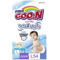 GOO.N 大王 维E系列 婴儿纸尿裤 L 54片
