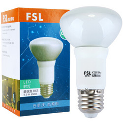 FSL 佛山照明 LED反射泡 E27大口 白光 4.5W *5件