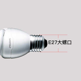 PHILIPS 飞利浦 节能灯 螺旋型 E27大螺口 23W 4支装