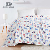 Hömmy 佳佰 印花法兰绒毛毯 卡通猫 180*200cm