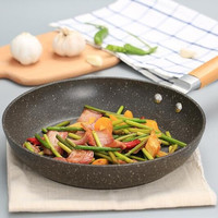 COOKER KING 炊大皇 DZBI28HF4 麦饭石色 平底不粘锅