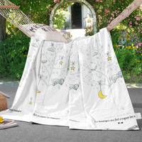 太湖雪 全棉可水洗蚕丝夏凉被 许愿树-白 200*230cm