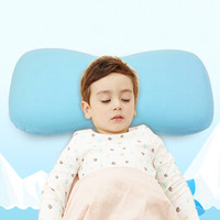 睡眠博士(AiSleep)儿童枕记忆舒适无极枕 双层式可调节记忆枕 3个月-6岁宝宝