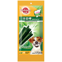 Pedigree 宝路 狗粮宠物狗零食成犬狗狗磨牙棒洁齿棒绿茶味75g*3（三联包）