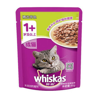 whiskas 伟嘉 成猫妙鲜包 精选带鱼味 85g