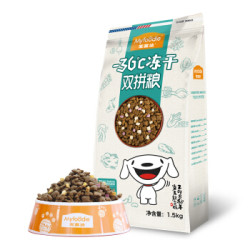 Myfoodie 麦富迪 冻干双拼粮 中大型犬 1.5kg *5件