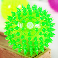 华元宠具（hoopet）橡胶弹力闪光球 耐咬磨牙狗狗互动玩具