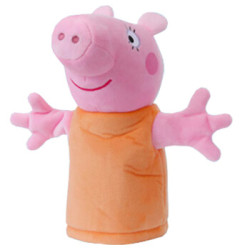 小猪佩奇(PeppaPig)毛绒玩具 粉红猪小妹 儿童互动 26cm 猪妈手偶 *2件